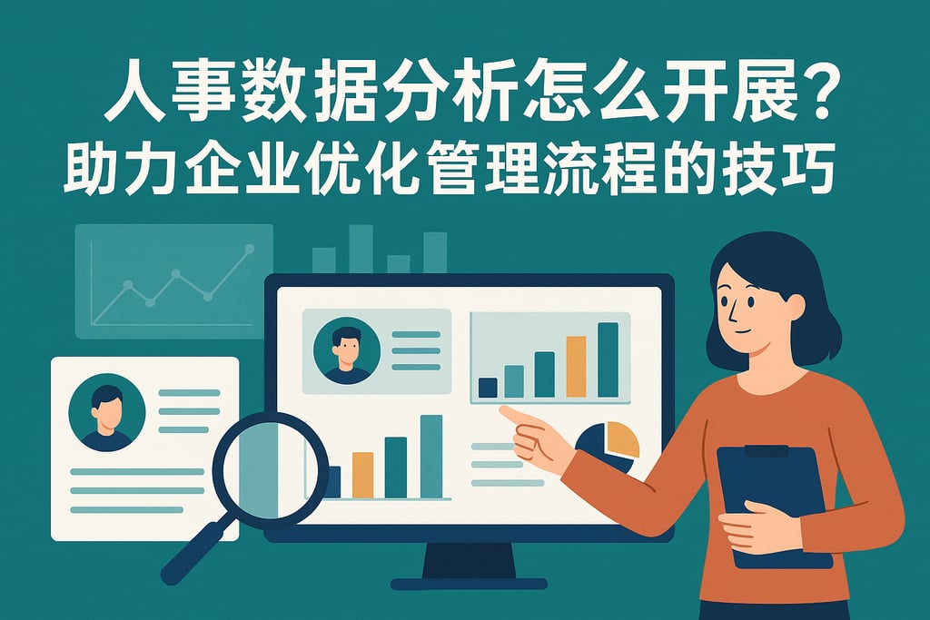 人事数据分析怎么开展？助力企业优化管理流程的技巧