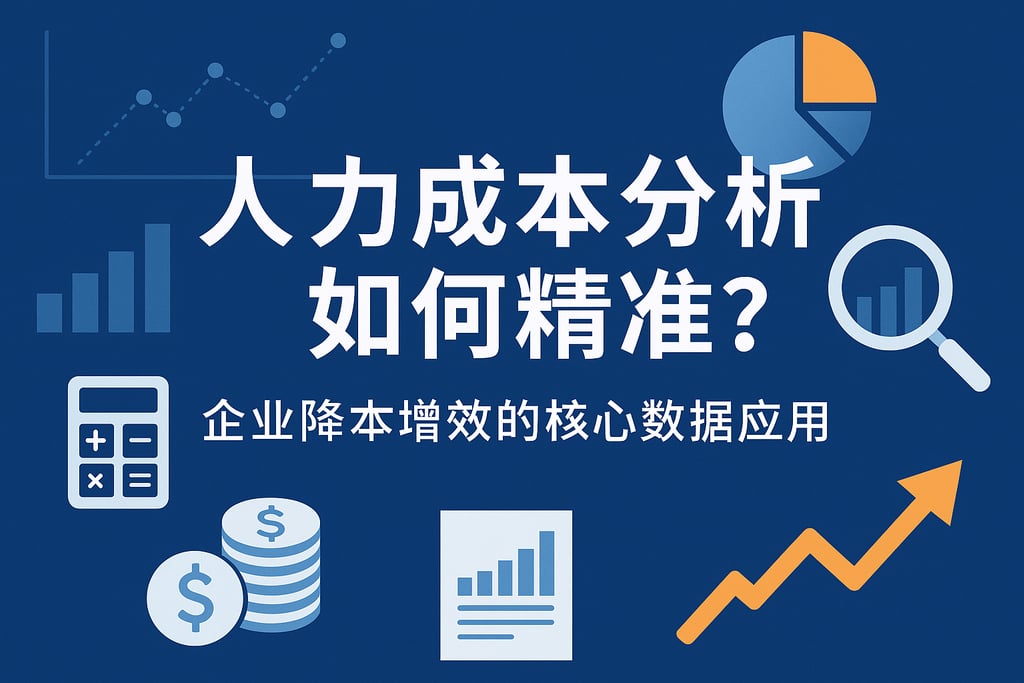 人力成本分析如何精准？企业降本增效的核心数据应用