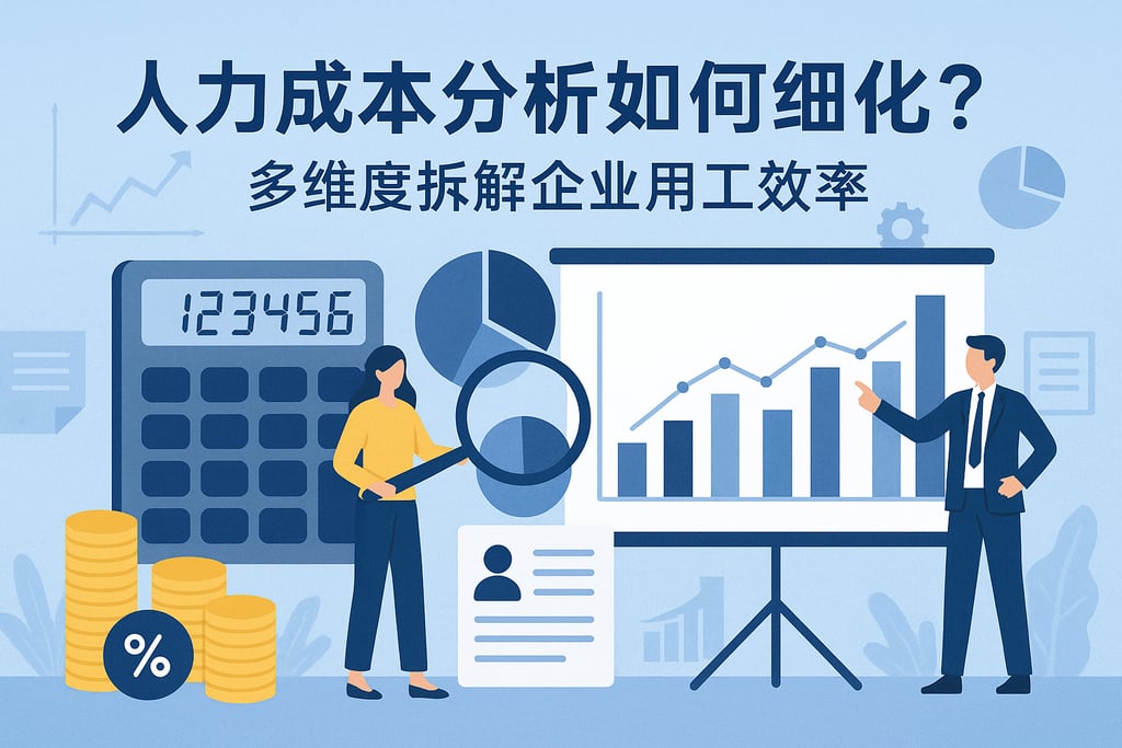 人力成本分析如何细化？多维度拆解企业用工效率