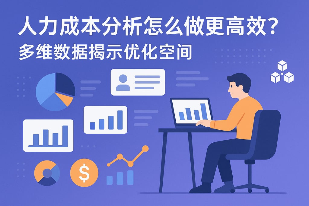 人力成本分析怎么做更高效？多维数据揭示优化空间