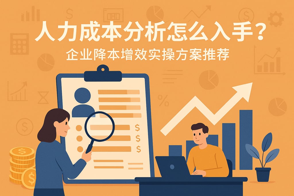 人力成本分析怎么入手？企业降本增效实操方案推荐
