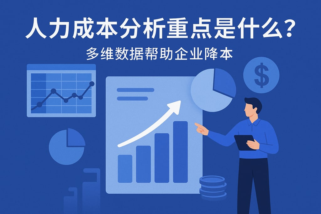 人力成本分析重点是什么？多维数据帮助企业降本