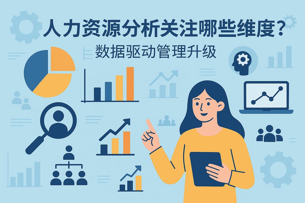 人力资源分析关注哪些维度？数据驱动管理升级