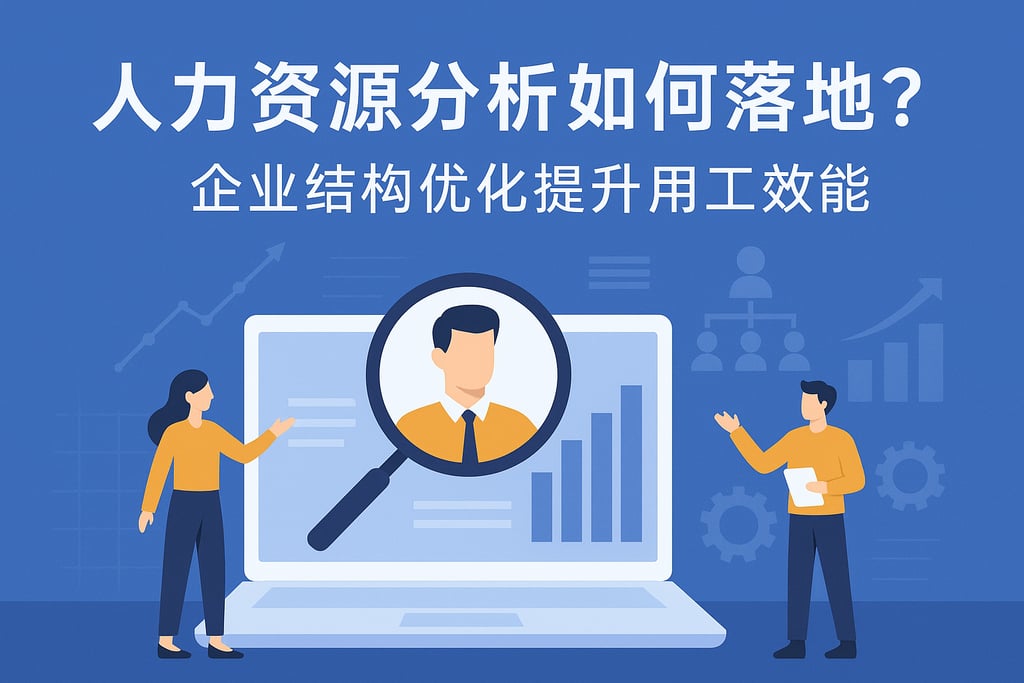 人力资源分析如何落地？企业结构优化提升用工效能