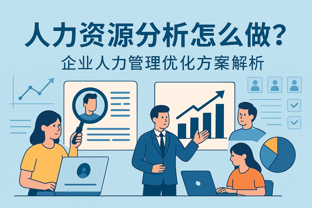 人力资源分析怎么做？企业人力管理优化方案解析