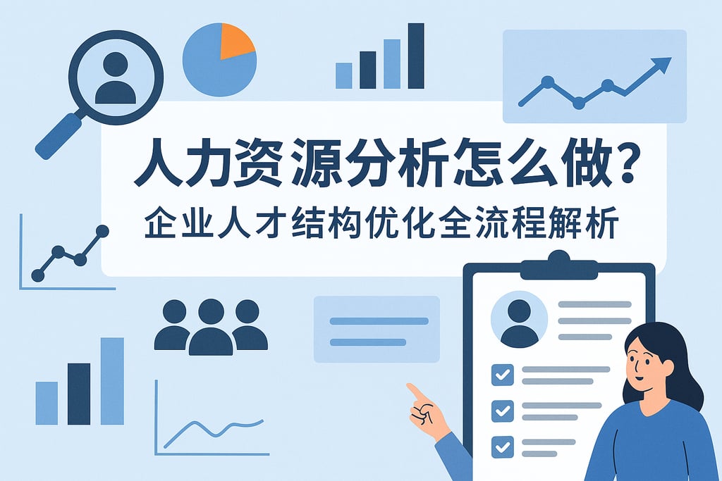 人力资源分析怎么做？企业人才结构优化全流程解析