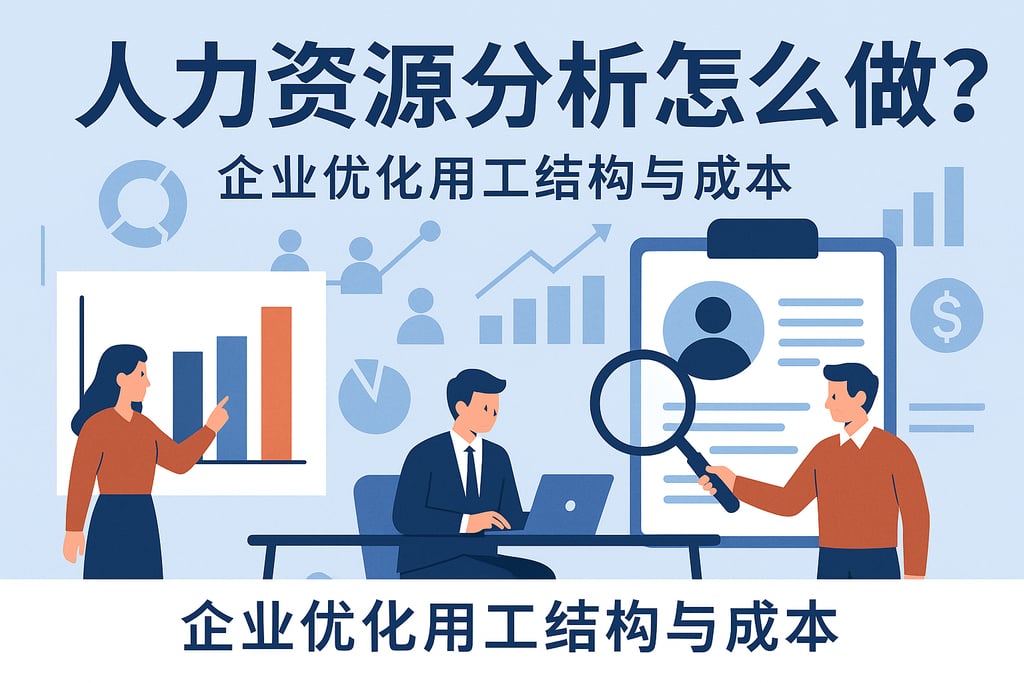 人力资源分析怎么做？企业优化用工结构与成本