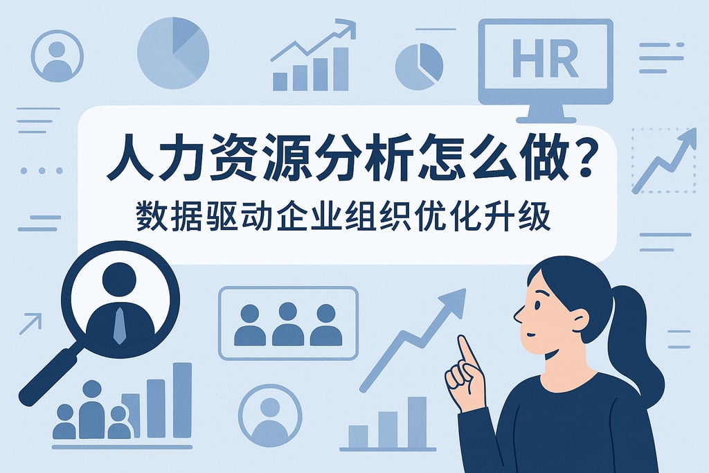 人力资源分析怎么做？数据驱动企业组织优化升级