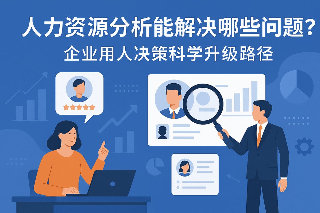 人力资源分析能解决哪些问题？企业用人决策科学升级路径
