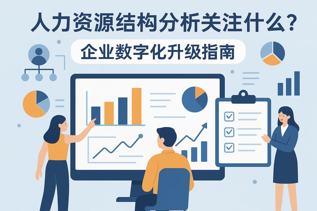 人力资源结构分析关注什么？企业数字化升级指南