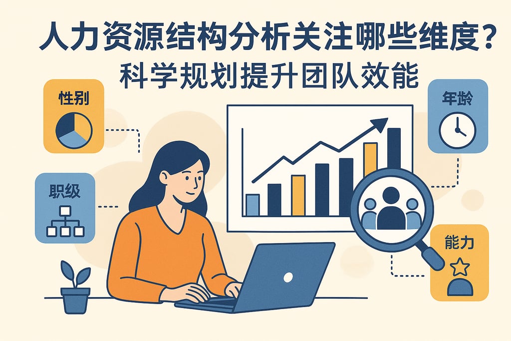 人力资源结构分析关注哪些维度？科学规划提升团队效能