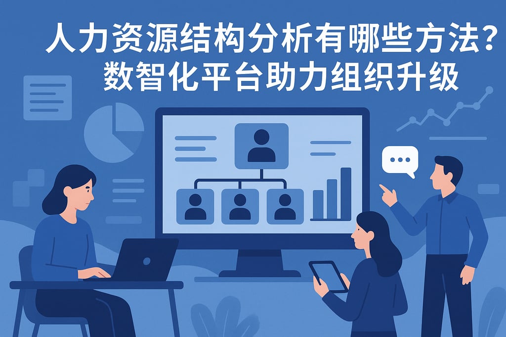 人力资源结构分析有哪些方法？数智化平台助力组织升级