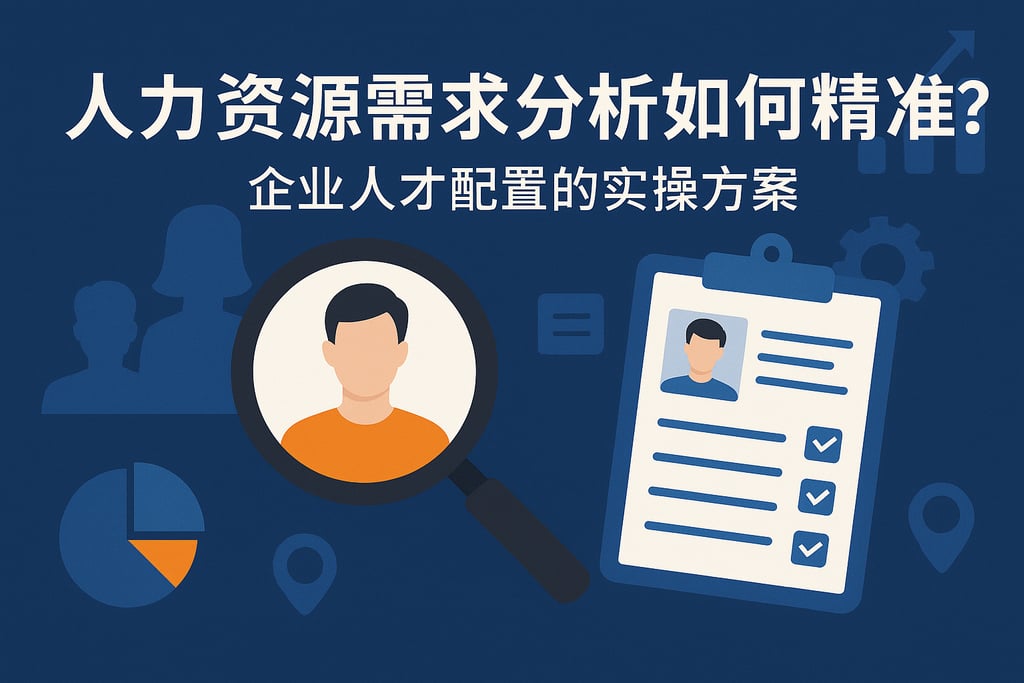 人力资源需求分析如何精准？企业人才配置的实操方案