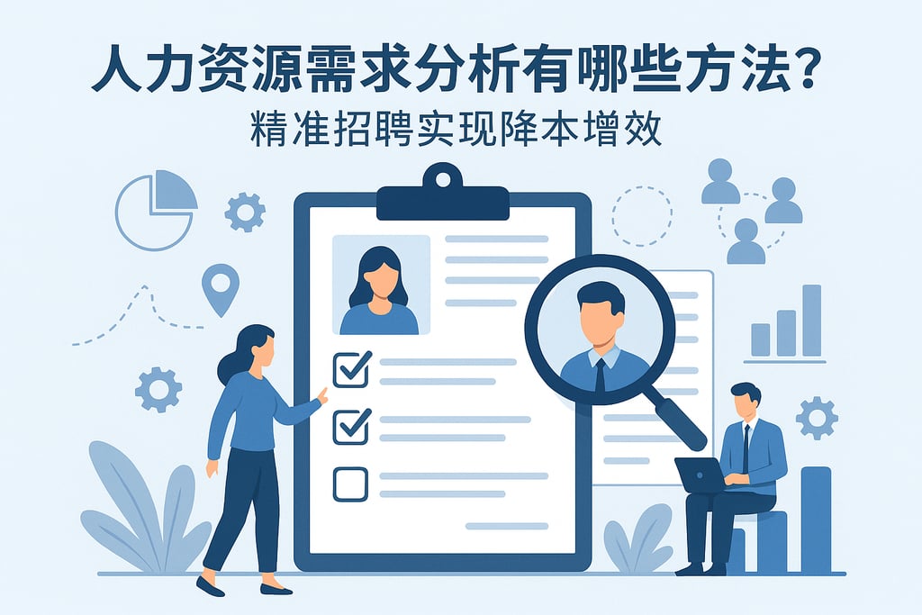 人力资源需求分析有哪些方法？精准招聘实现降本增效