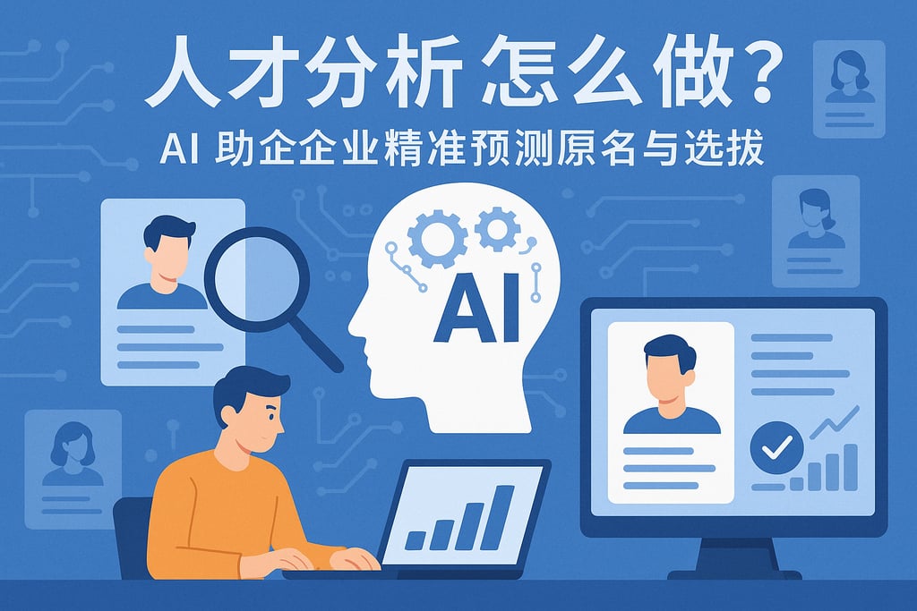 人才分析怎么做？AI辅助企业精准画像与选拔