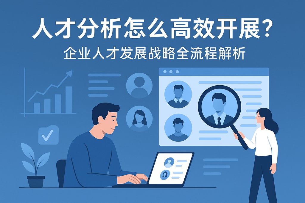 人才分析怎么高效开展？企业人才发展战略全流程解析