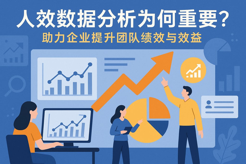人效数据分析为何重要？助力企业提升团队绩效与效益