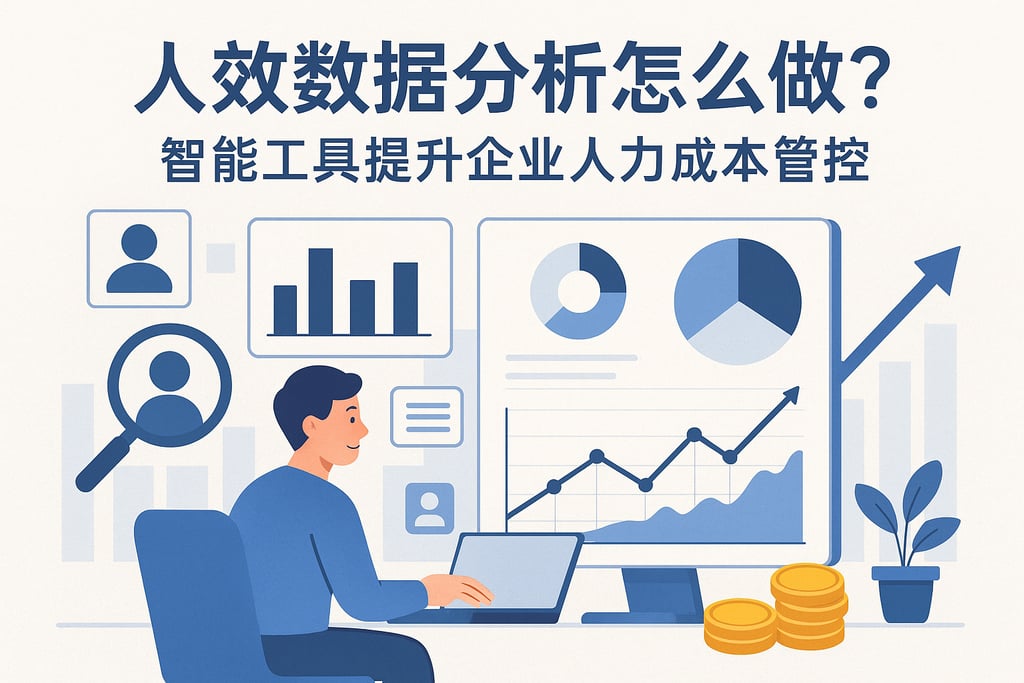 人效数据分析怎么做？智能工具提升企业人力成本管控