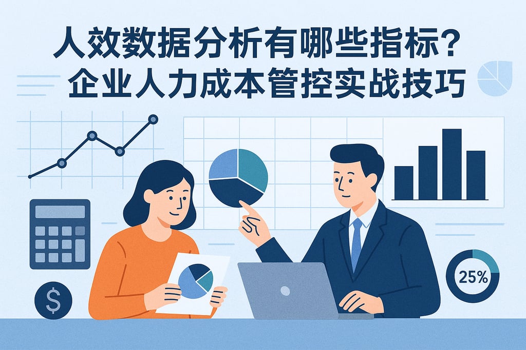 人效数据分析有哪些指标？企业人力成本管控的实战技巧