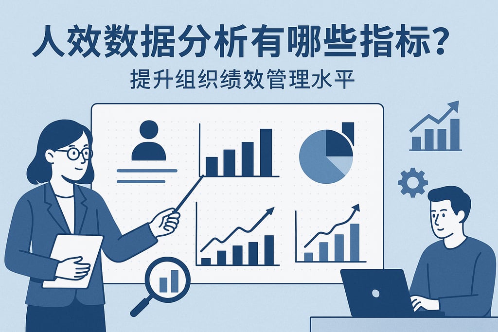 人效数据分析有哪些指标？提升组织绩效管理水平