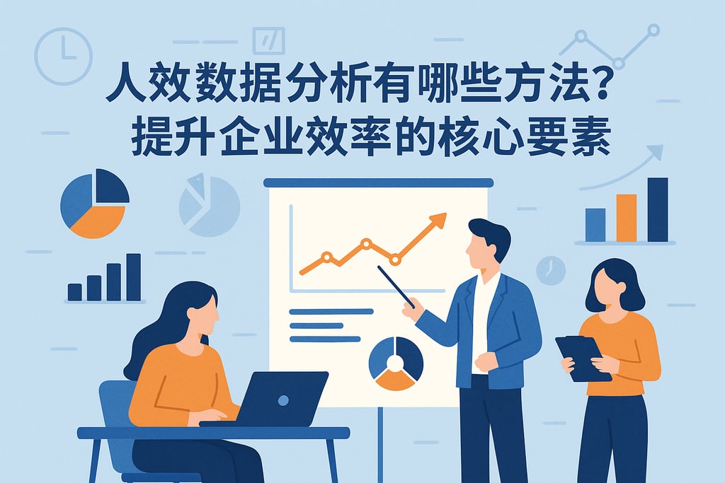 人效数据分析有哪些方法？提升企业效率的核心要素