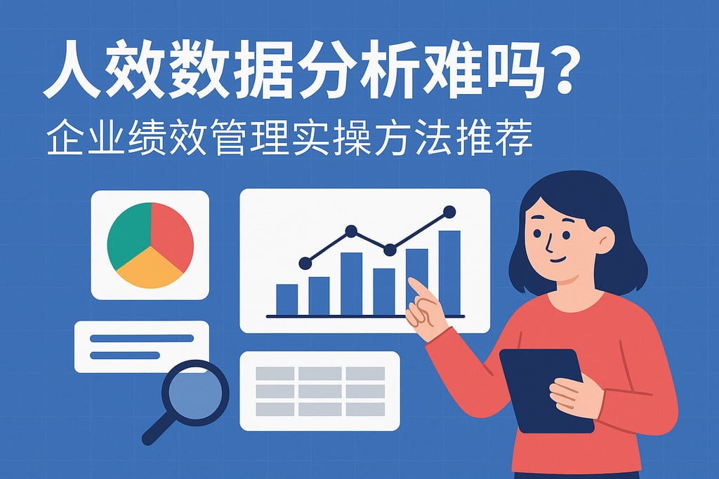 人效数据分析难吗？企业绩效管理实操方法推荐