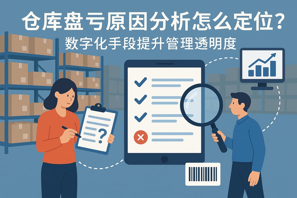 仓库盘亏原因分析怎么定位？数字化手段提升管理透明度