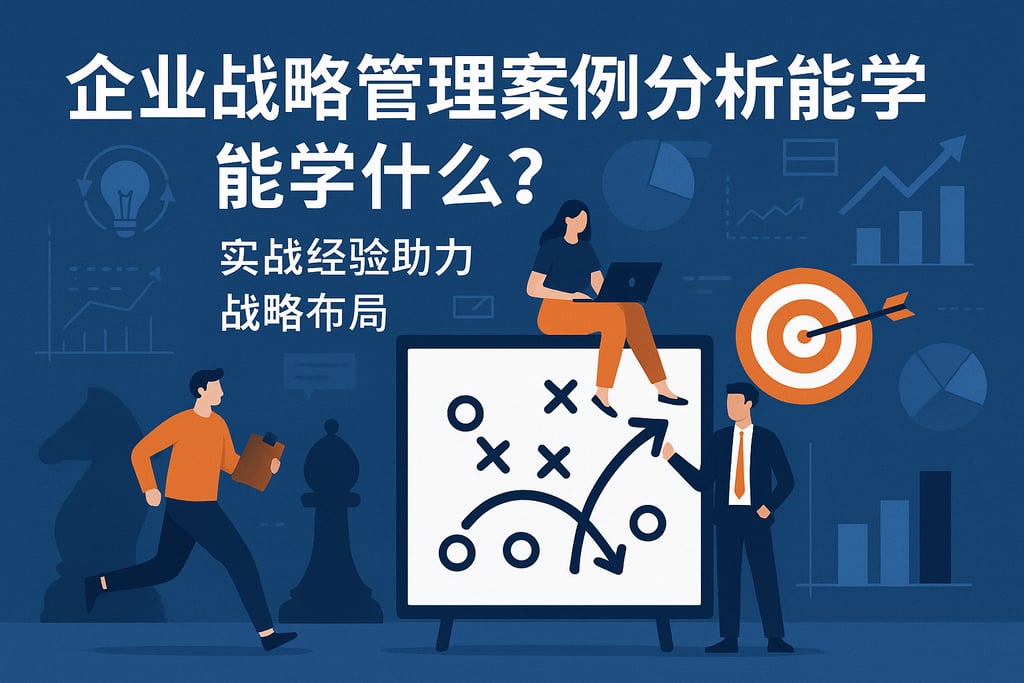 企业战略管理案例分析能学什么？实战经验助力战略布局