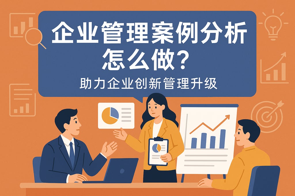 企业管理案例分析怎么做？助力企业创新管理升级