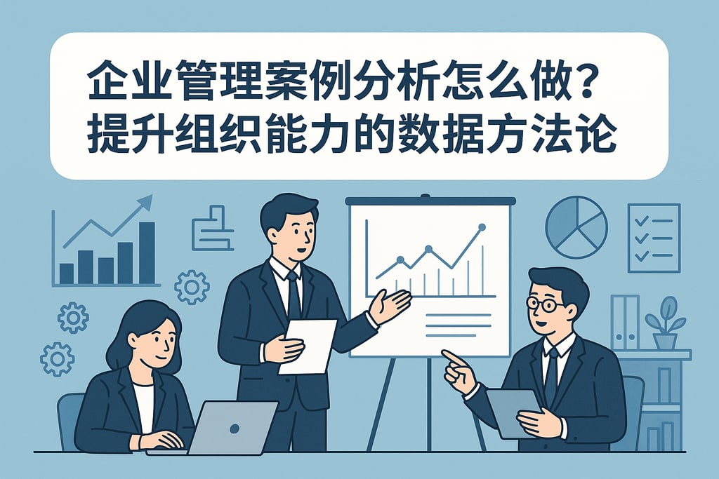 企业管理案例分析怎么做？提升组织能力的数据方法论