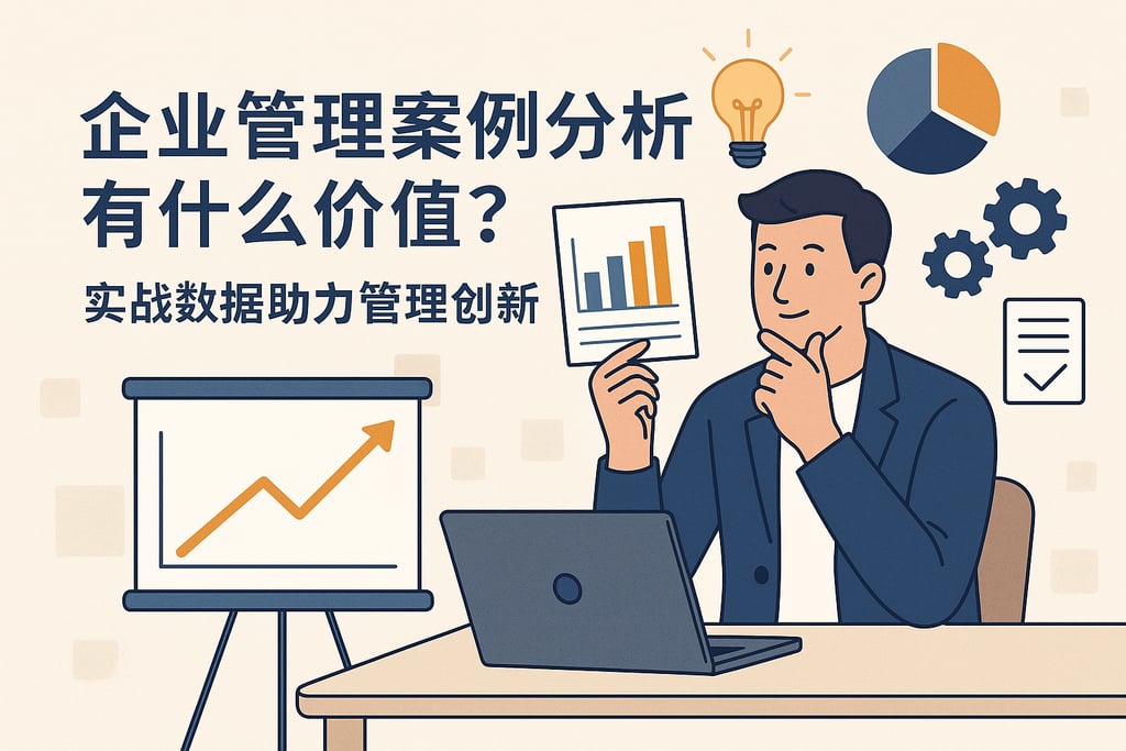 企业管理案例分析有什么价值？实战数据助力管理创新