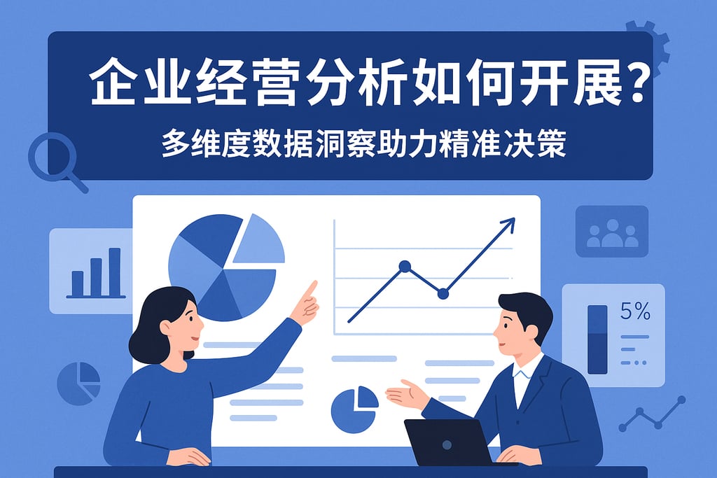 企业经营分析如何开展？多维度数据洞察助力精准决策