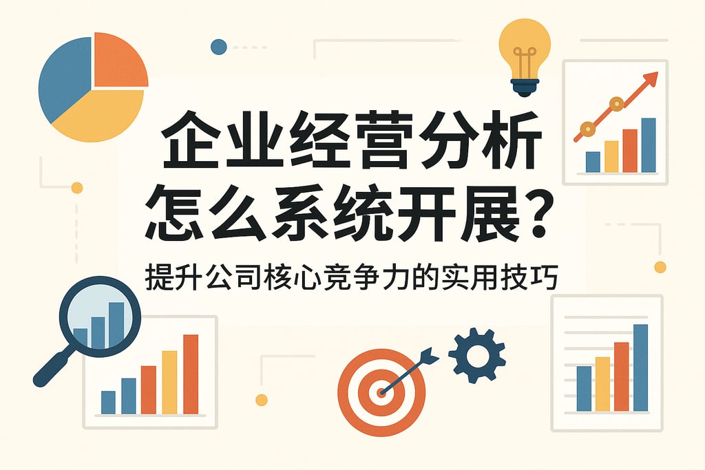 企业经营分析怎么系统开展？提升公司核心竞争力的实用技巧