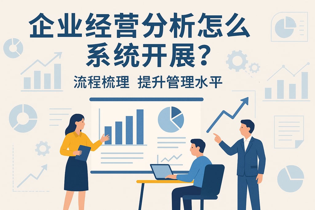 企业经营分析怎么系统开展？流程梳理提升管理水平
