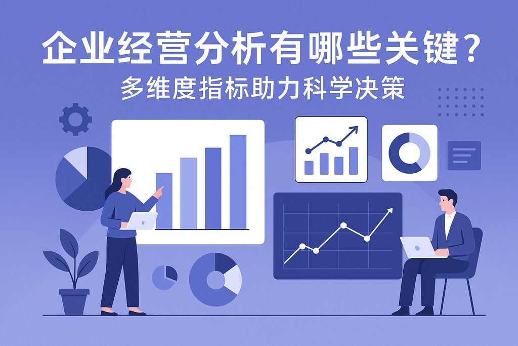 企业经营分析有哪些关键？多维度指标助力科学决策