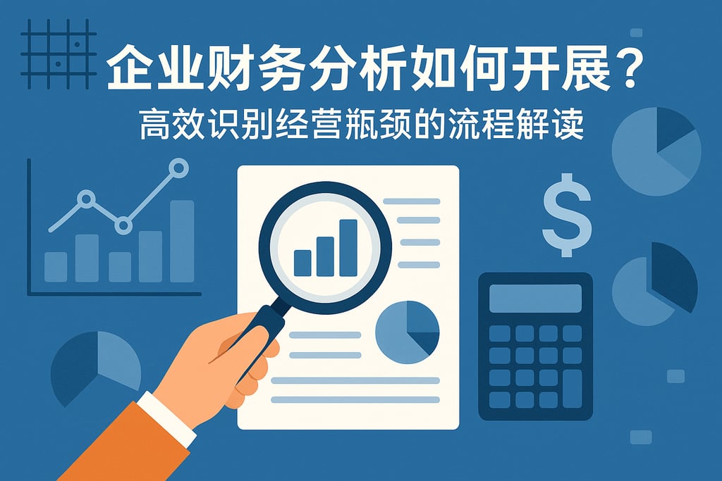 企业财务分析如何开展？高效识别经营瓶颈的流程解读