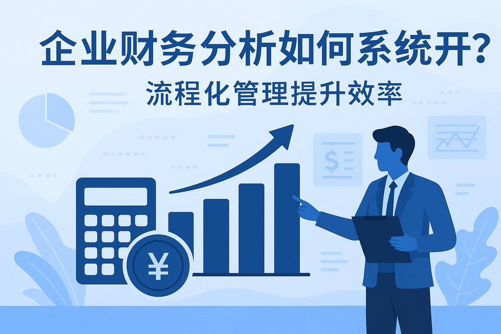 企业财务分析如何系统开展？流程化管理提升效率