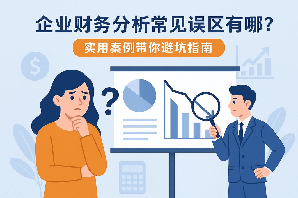 企业财务分析常见误区有哪些？实用案例带你避坑指南