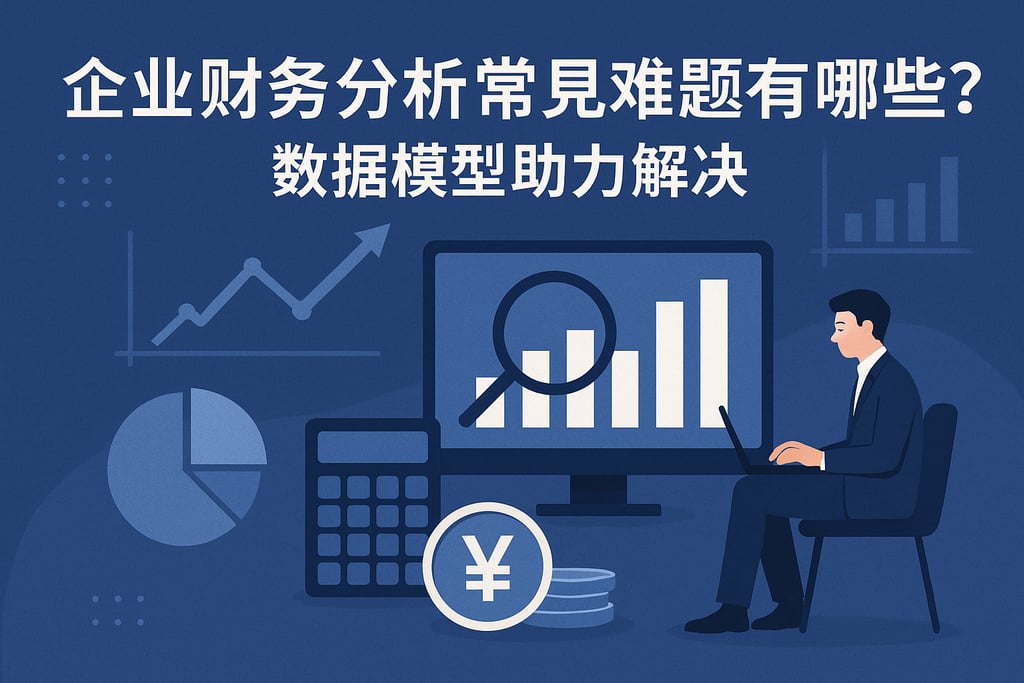 企业财务分析常见难题有哪些？数据模型助力解决