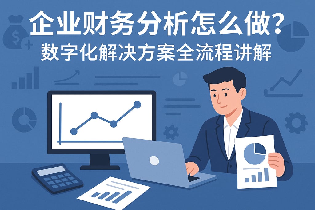 企业财务分析怎么做？数字化解决方案全流程讲解