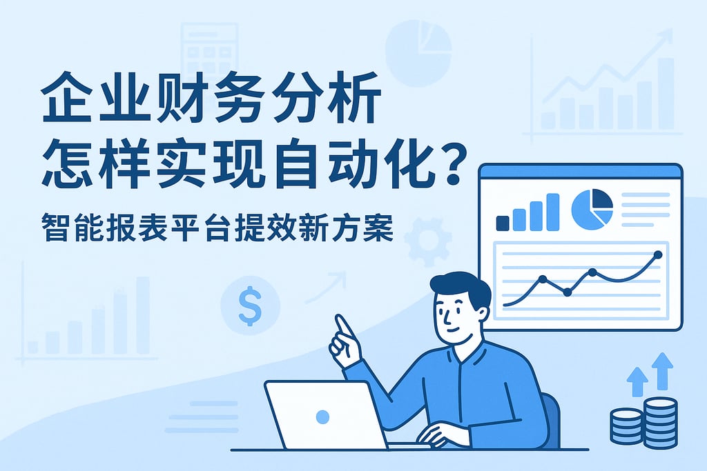 企业财务分析怎样实现自动化？智能报表平台提效新方案