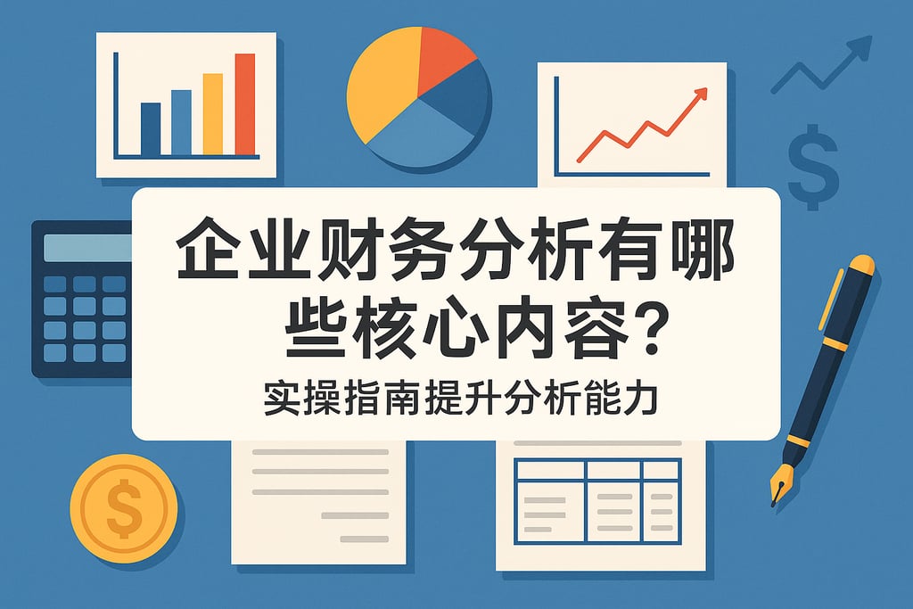 企业财务分析有哪些核心内容？实操指南提升分析能力