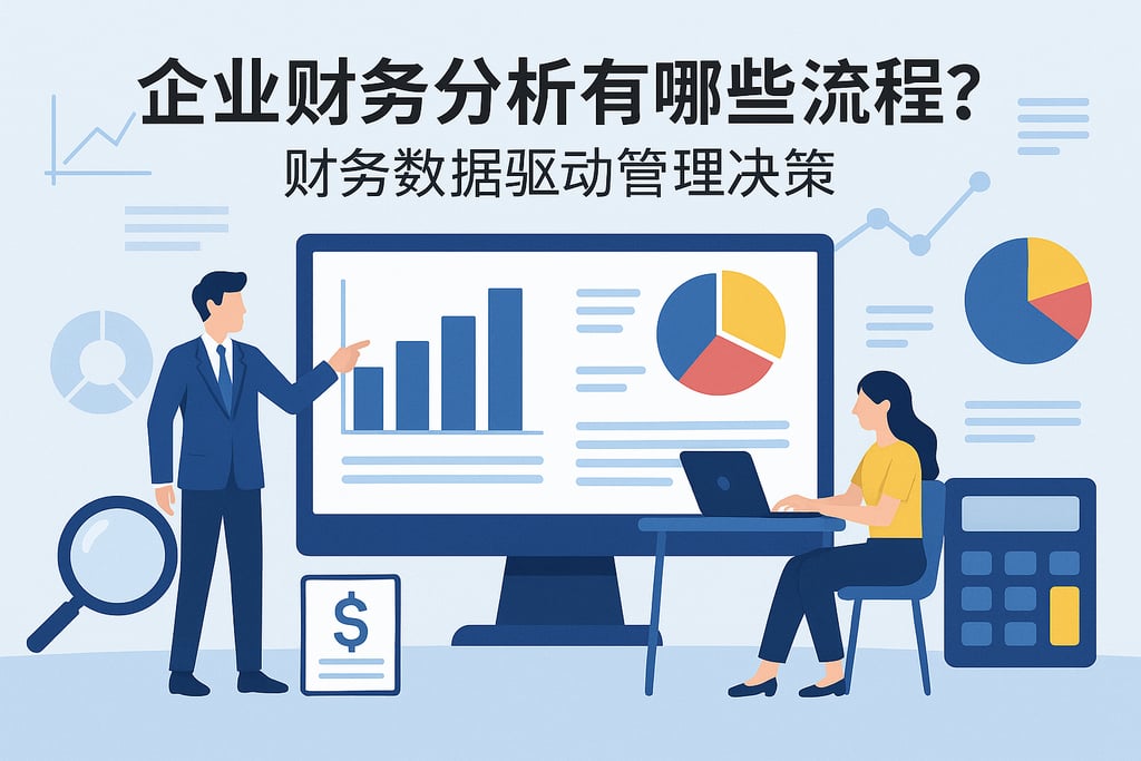 企业财务分析有哪些流程？财务数据驱动管理决策