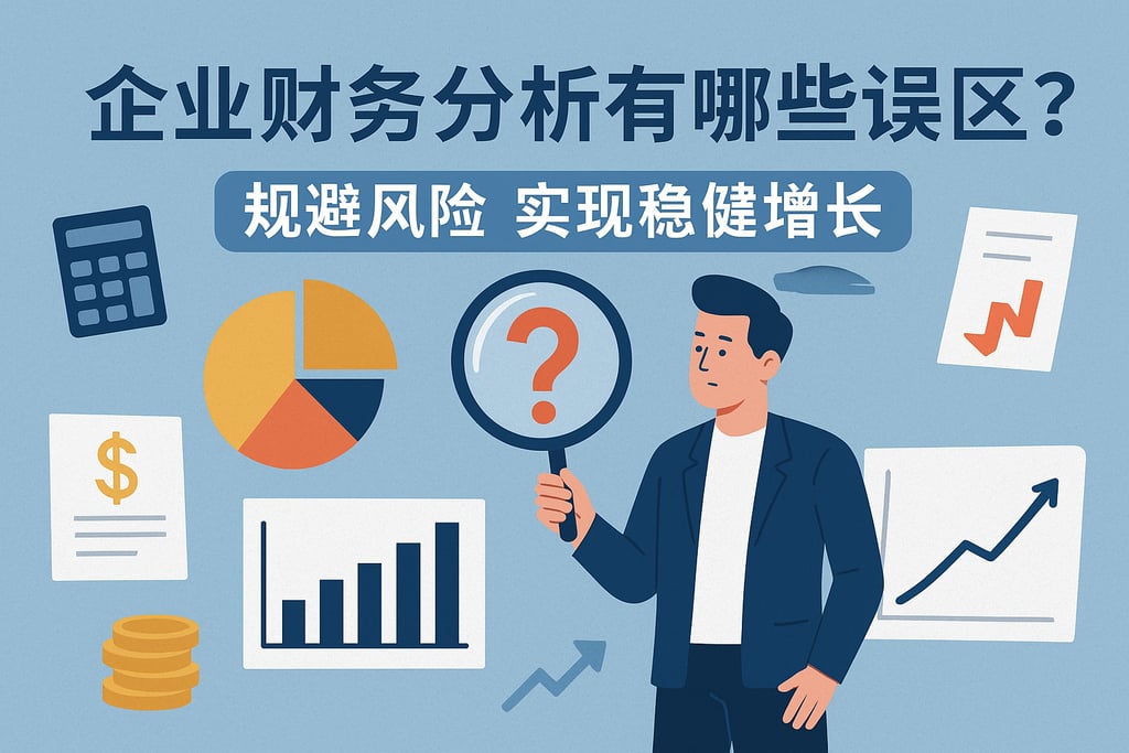 企业财务分析有哪些误区？规避风险实现稳健增长