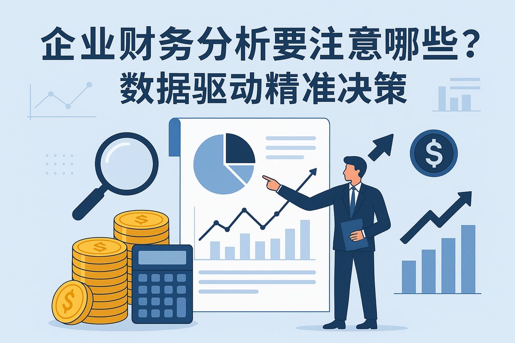 企业财务分析要注意哪些误区？数据驱动精准决策