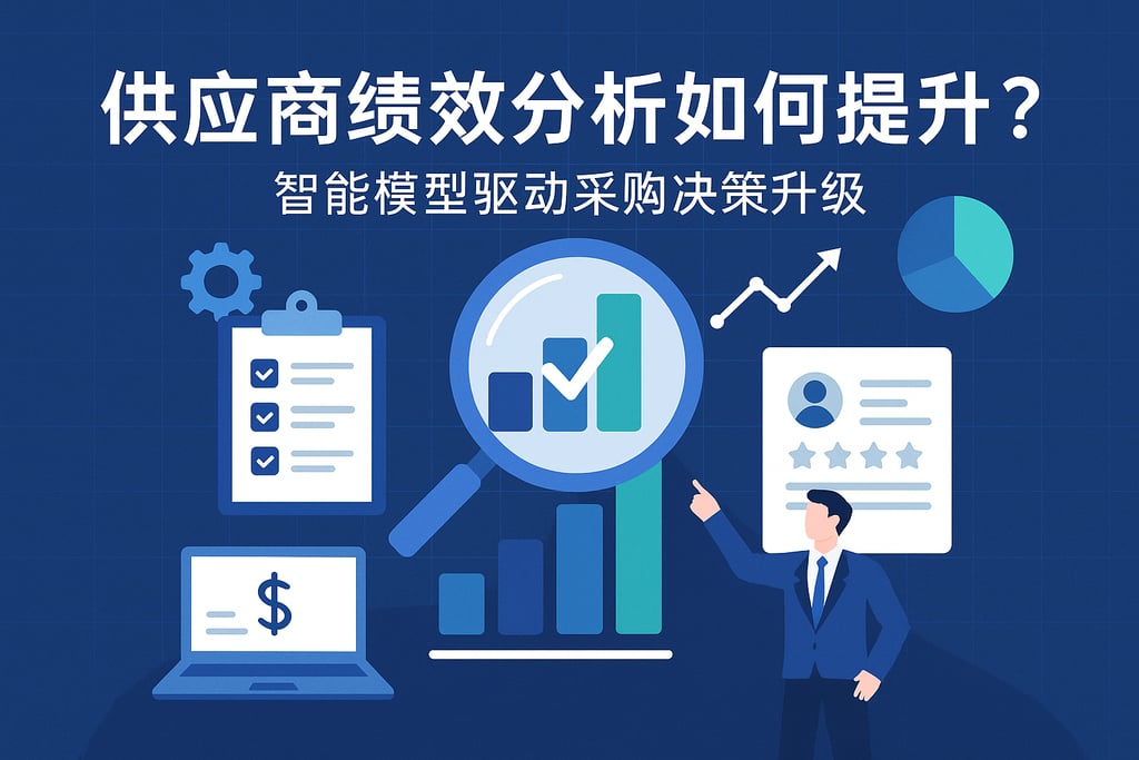 供应商绩效分析如何提升？智能模型驱动采购决策升级