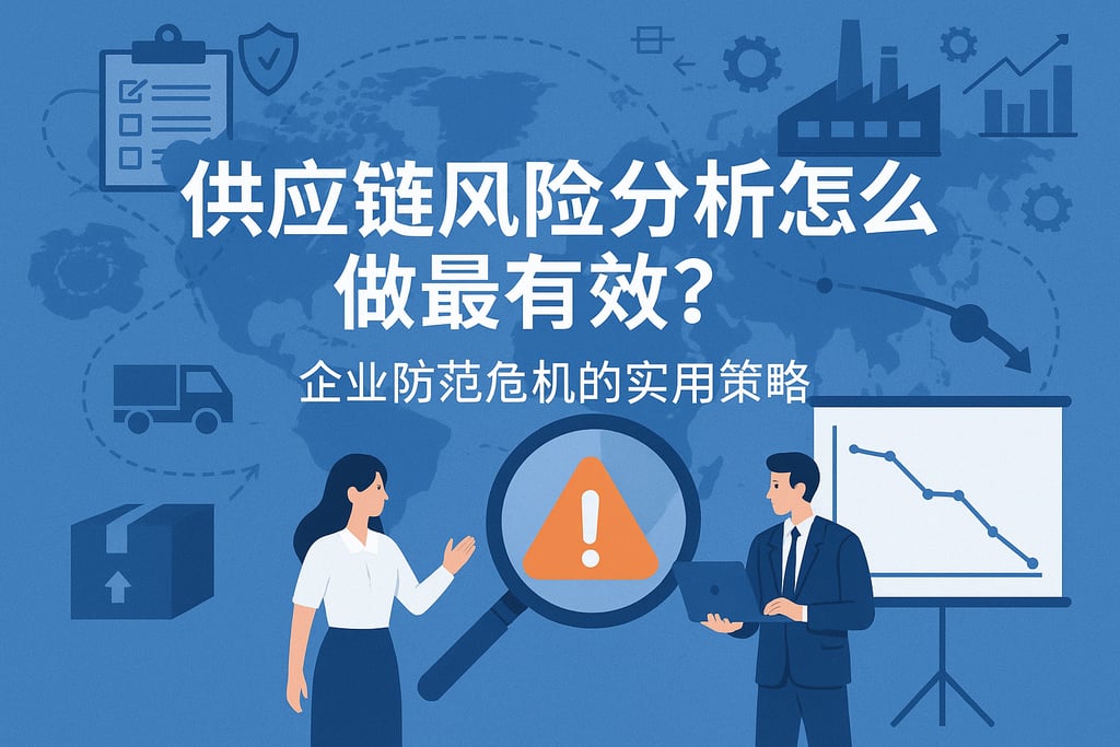 供应链风险分析怎么做最有效？企业防范危机的实用策略