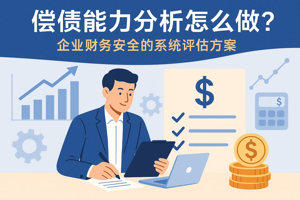 偿债能力分析怎么做？企业财务安全的系统评估方案