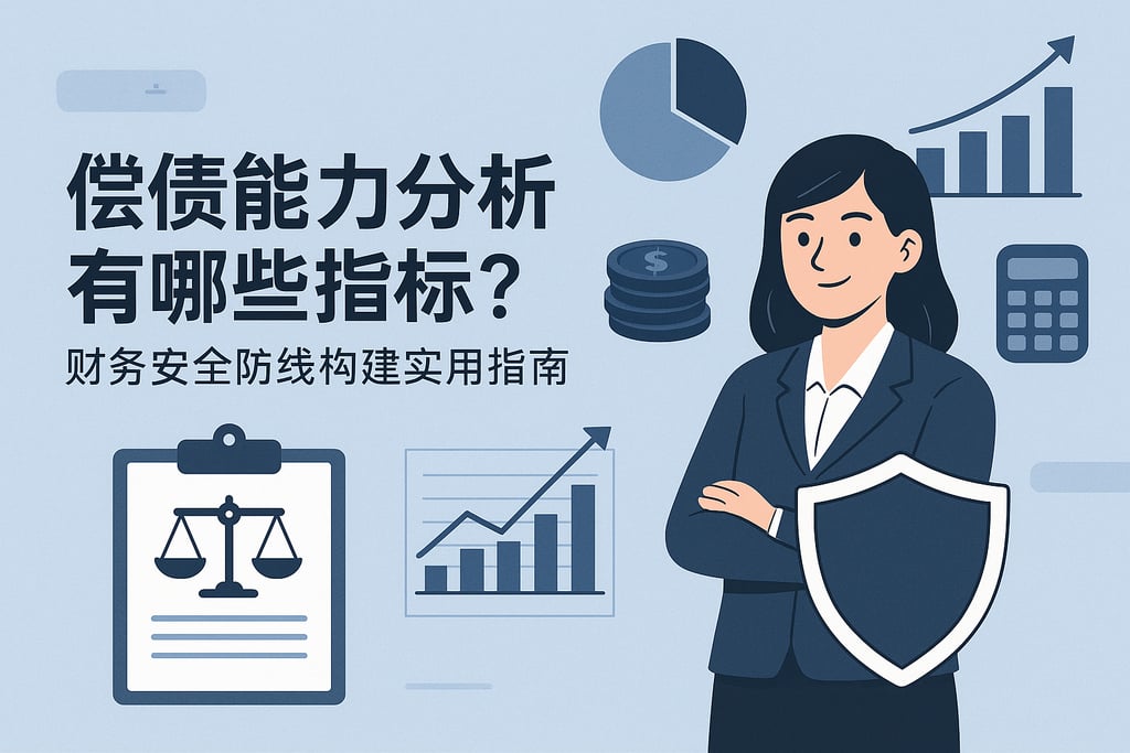 偿债能力分析有哪些指标？财务安全防线构建实用指南