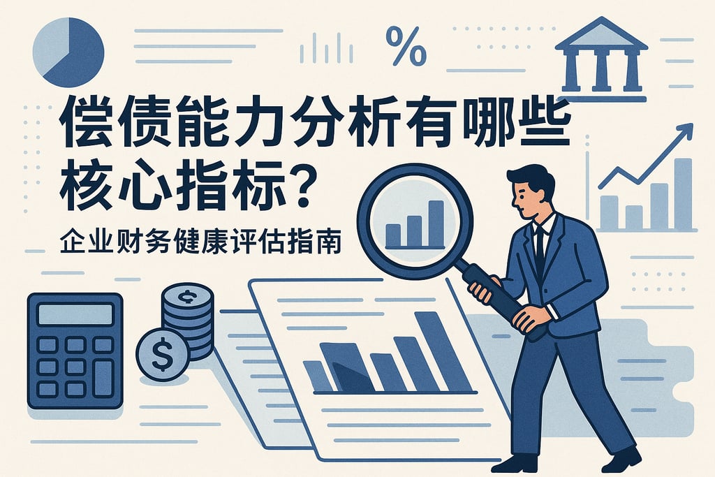 偿债能力分析有哪些核心指标？企业财务健康评估指南